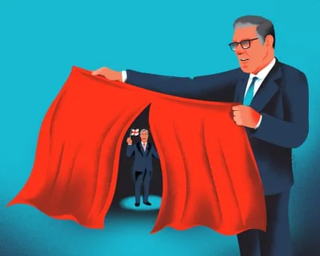 It has Reached This Point: Keir Starmer Now Serves as Merely the Opening Act for Nigel Farage